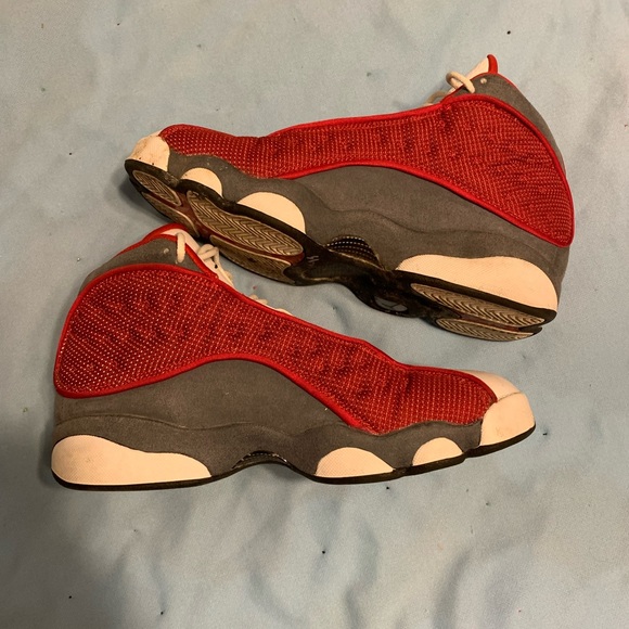 Nike Air Jordan Retro 13 Red Flint. Size 6.5Y - Picture 2 of 8
